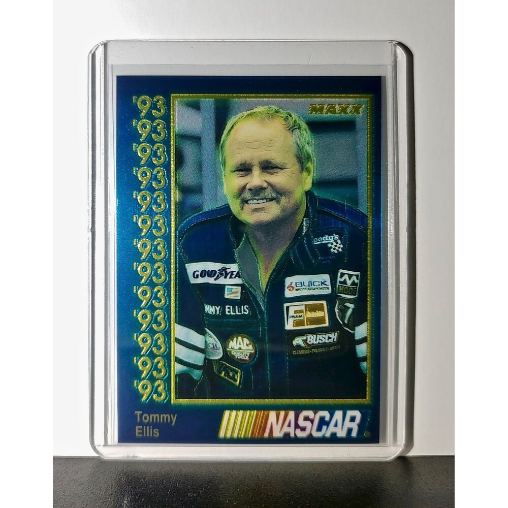 Tommy Ellis 1993 Maxx Premier Plus Racing #70 NASCAR Card Ellis Racing